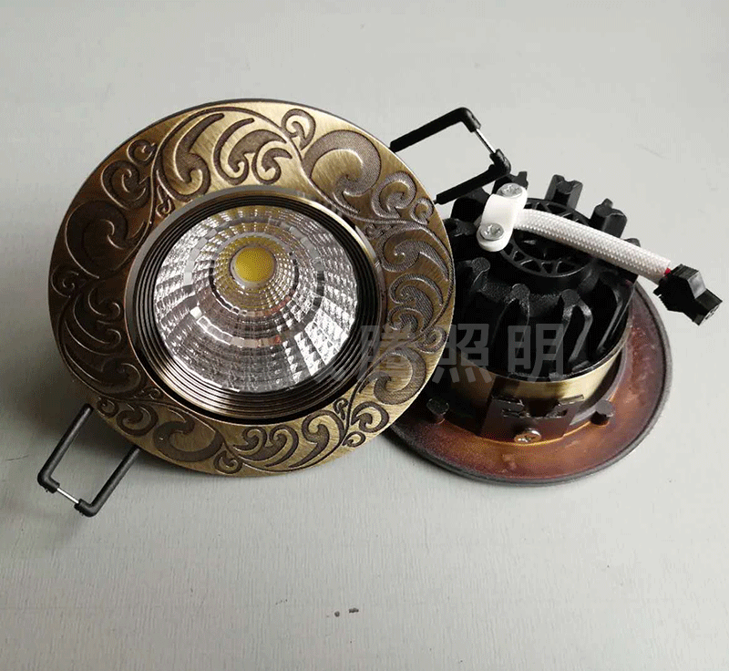 led高檔筒燈射燈嵌入式射燈3W圖片