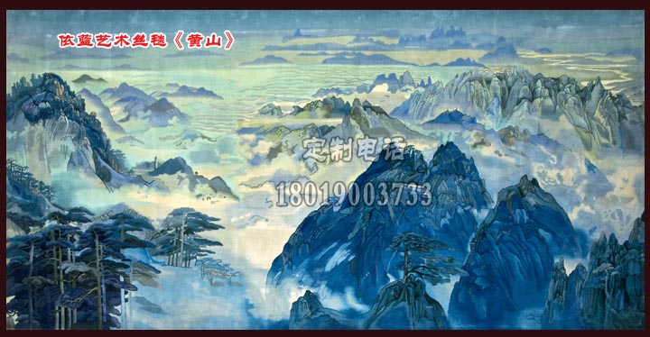 手工真絲掛毯定制圖片/手工真絲掛毯定制樣板圖 (3)
