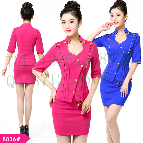 技師2018新款上市 足浴技師服圖片