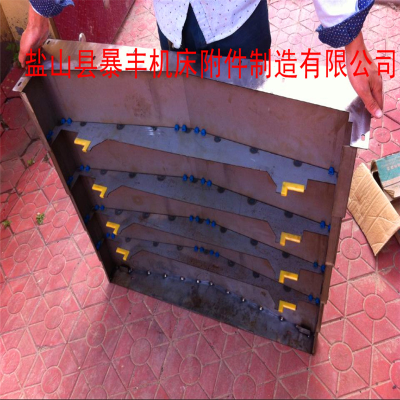 850加工中心導(dǎo)軌防護(hù)罩生產(chǎn)廠家圖片