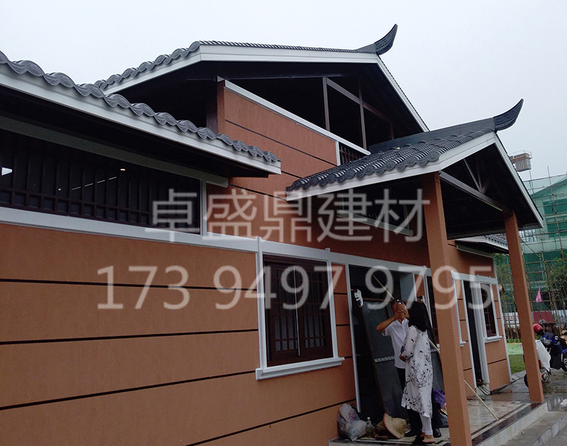 廠家供應(yīng) 新型裝飾瓦高分子小青瓦屋面瓦仿古瓦琉璃瓦高分子瓦