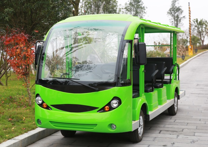 14座電動(dòng)觀光車 旅游景區(qū)代步車圖片