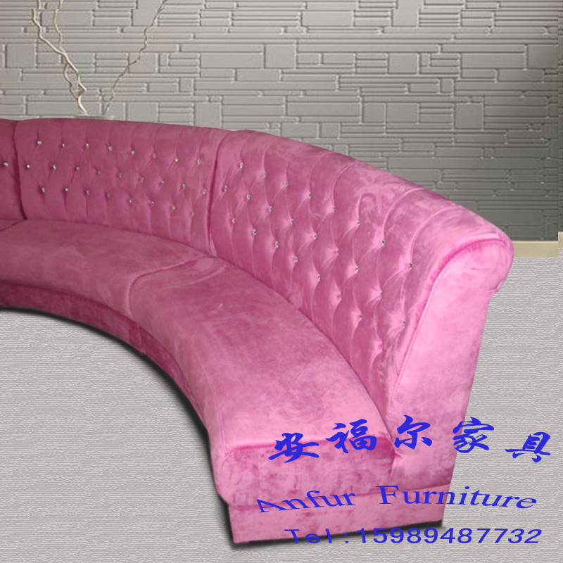 半圓型拉水晶扣沙發(fā) U型酒店沙發(fā)圖片/半圓型拉水晶扣沙發(fā) U型酒店沙發(fā)樣板圖 (4)