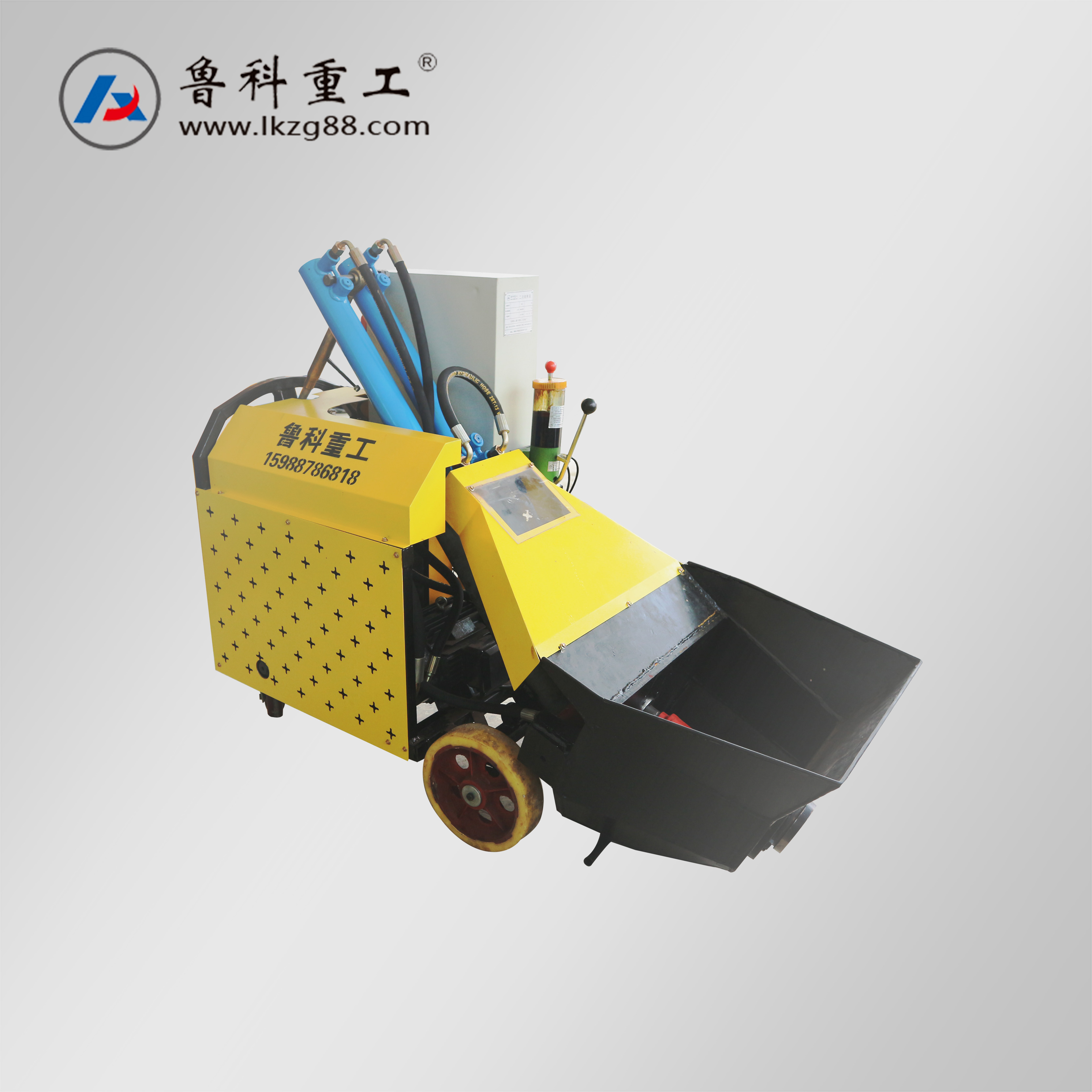 小型混凝土輸送泵圖片