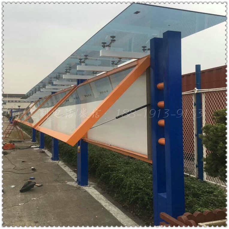 候車(chē)亭燈箱制作圖片/候車(chē)亭燈箱制作樣板圖 (1)