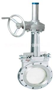 PZ573Y傘齒輪刀型閘閥 傘齒輪刀型閘閥廠家批發(fā) 單夾式刀型閘閥-泉州高田流體設(shè)備有限公司