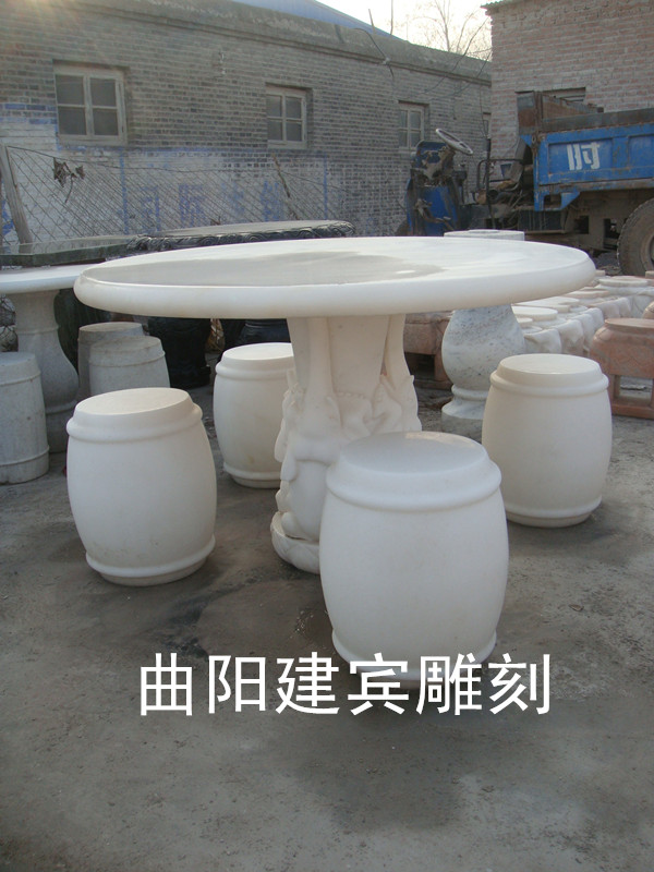 漢白玉桌子圖片/漢白玉桌子樣板圖 (4)