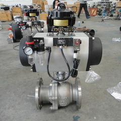 氣動不銹鋼球閥Q641F-16P圖片/氣動不銹鋼球閥Q641F-16P樣板圖 (1)