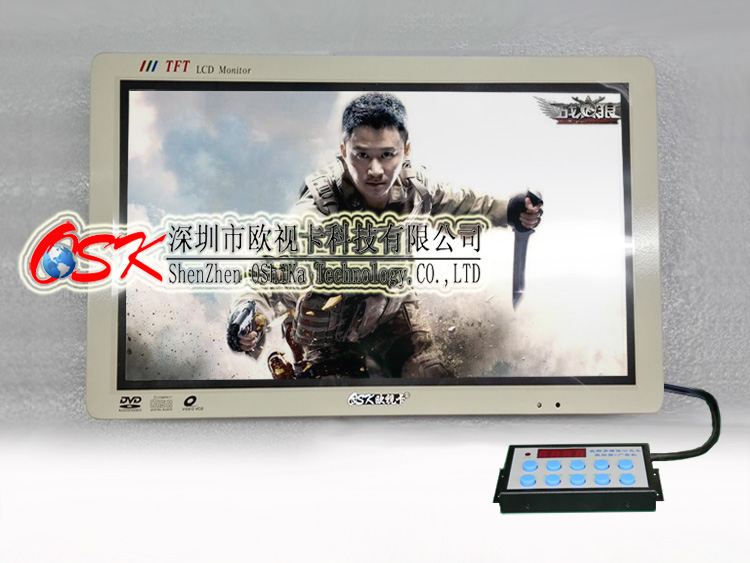 22寸公交網(wǎng)絡(luò)液晶廣告報(bào)站一體機(jī)圖片