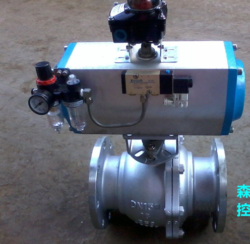 氣動不銹鋼球閥Q641F-16P圖片/氣動不銹鋼球閥Q641F-16P樣板圖 (3)