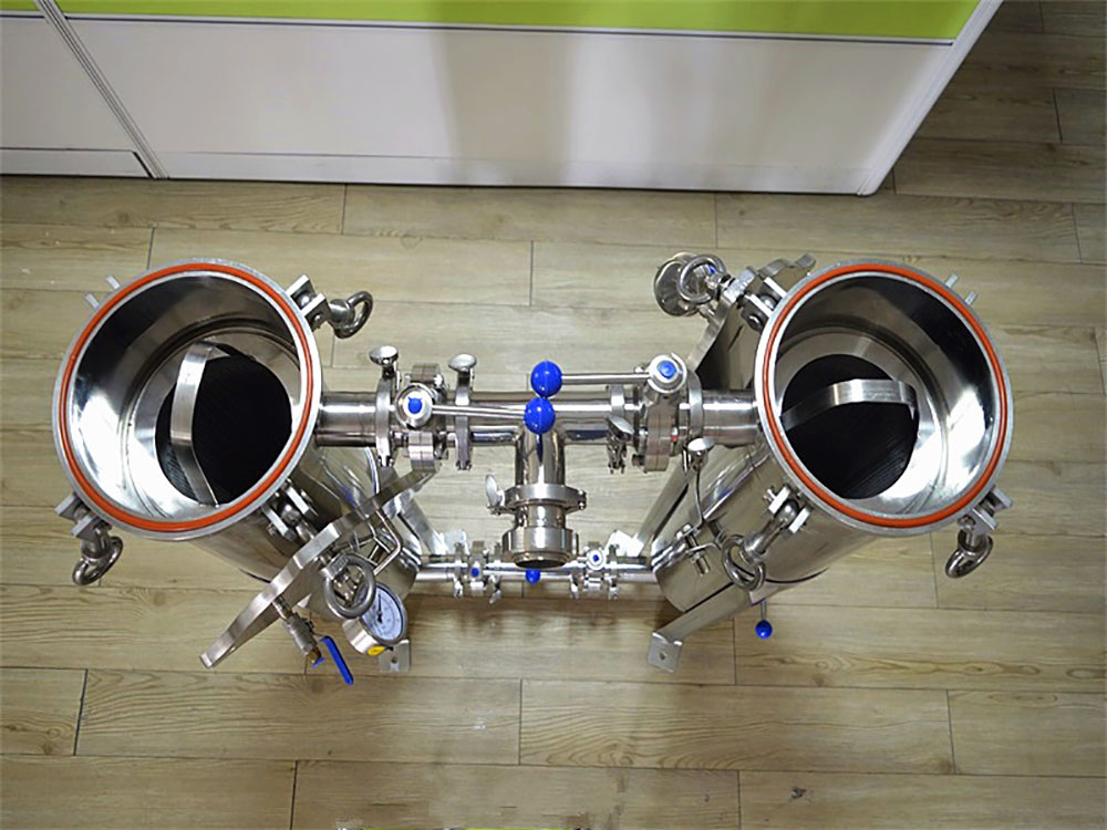 雙聯(lián)袋式過濾器不銹鋼雙聯(lián)切換過濾圖片/雙聯(lián)袋式過濾器不銹鋼雙聯(lián)切換過濾樣板圖 (3)