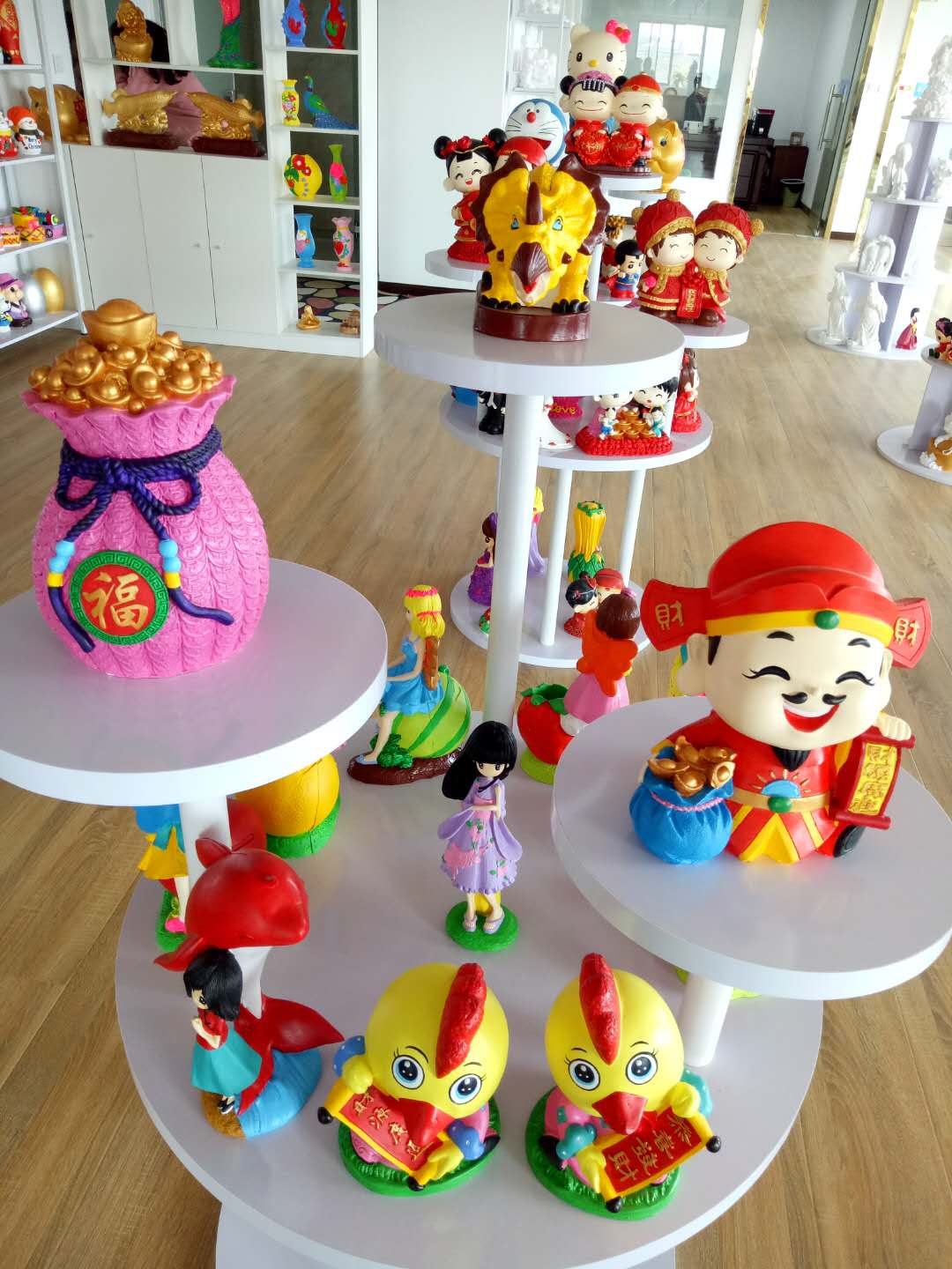 石膏彩繪娃娃圖片/石膏彩繪娃娃樣板圖 (4)