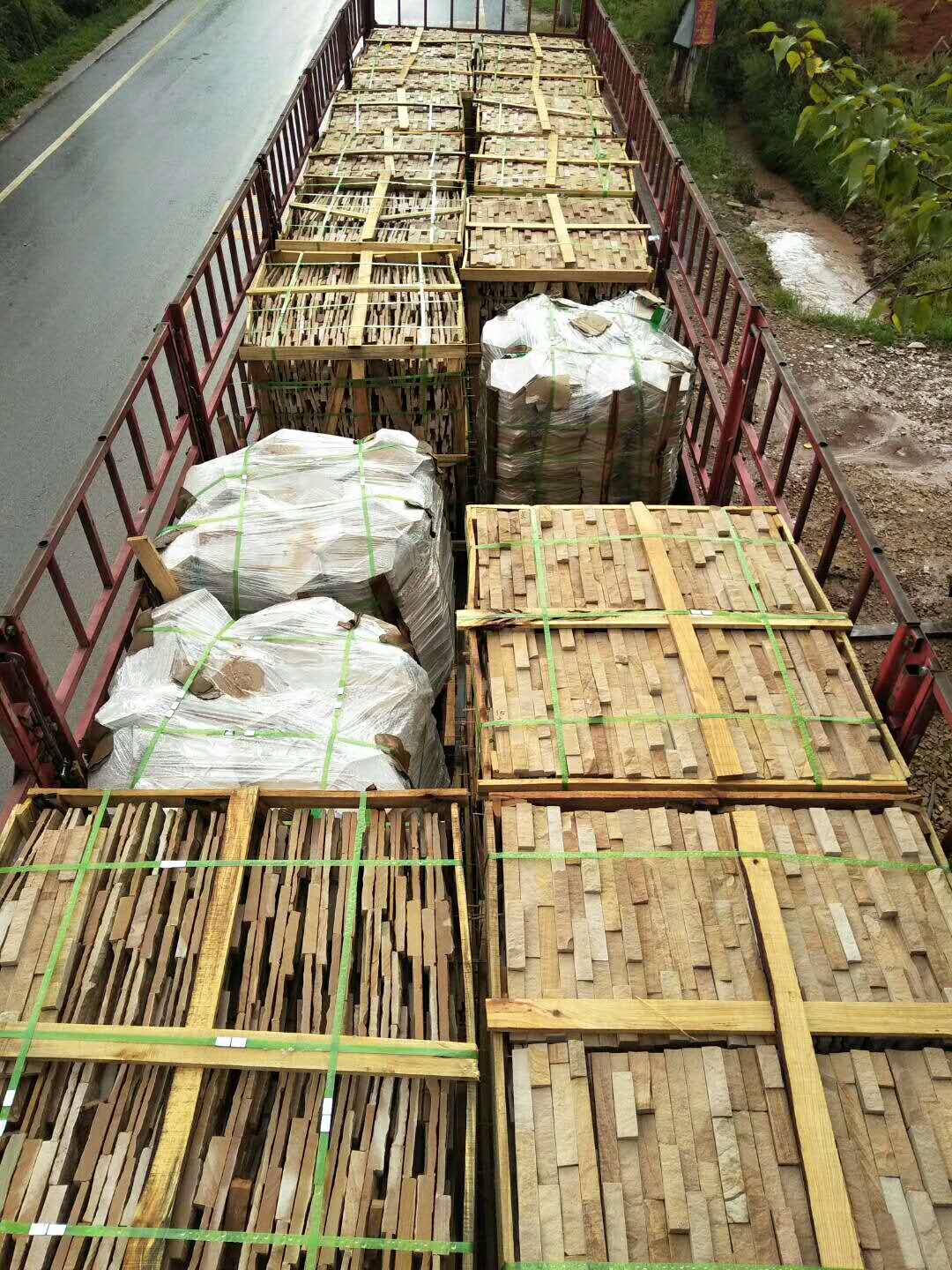 虎皮黃文化石圖片/虎皮黃文化石樣板圖 (2)