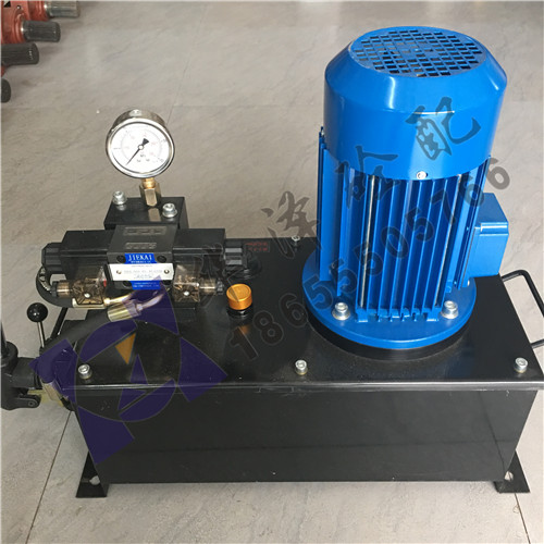 缷料門液壓站圖片