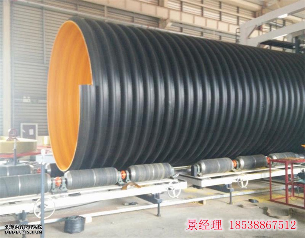 商丘永城聚乙烯鋼帶增強螺旋波紋管,聚乙烯鋼帶波紋管