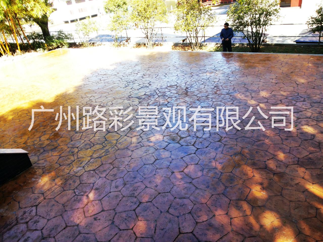 生態(tài)透水地坪圖片
