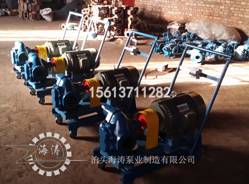 移動式齒輪泵/手推式齒輪油泵,海濤供應不限場地,效率高