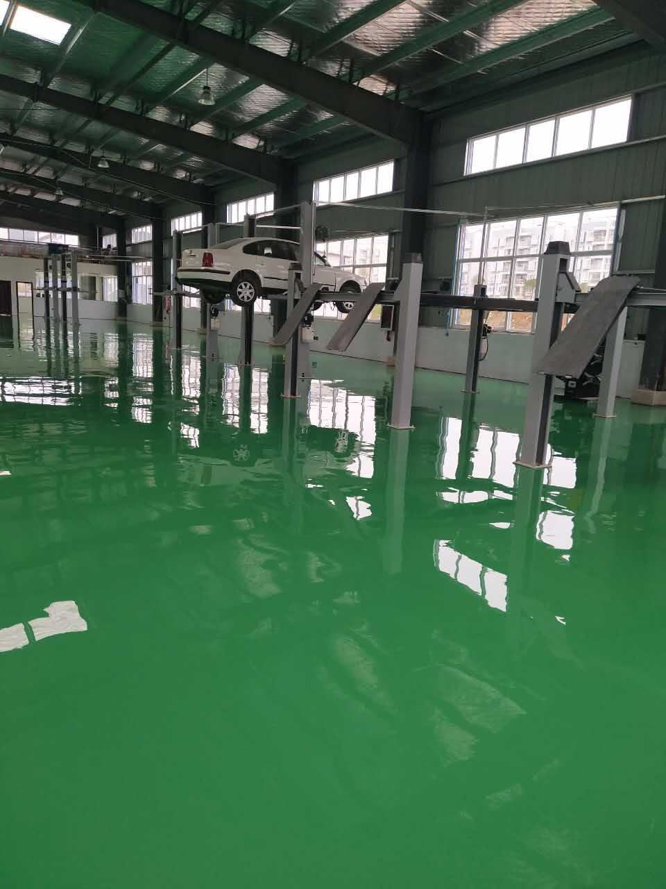 防靜電自流平地坪圖片/防靜電自流平地坪樣板圖 (1)
