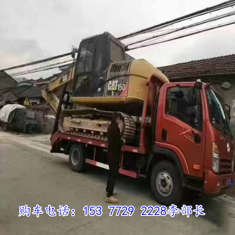 挖機拖車圖片/挖機拖車樣板圖 (2)