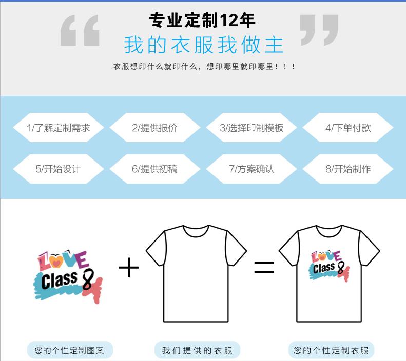 厂家定制纯棉文化衫来图印LOGO实惠  厂家定制纯棉文化衫来图印LOGO实惠图片