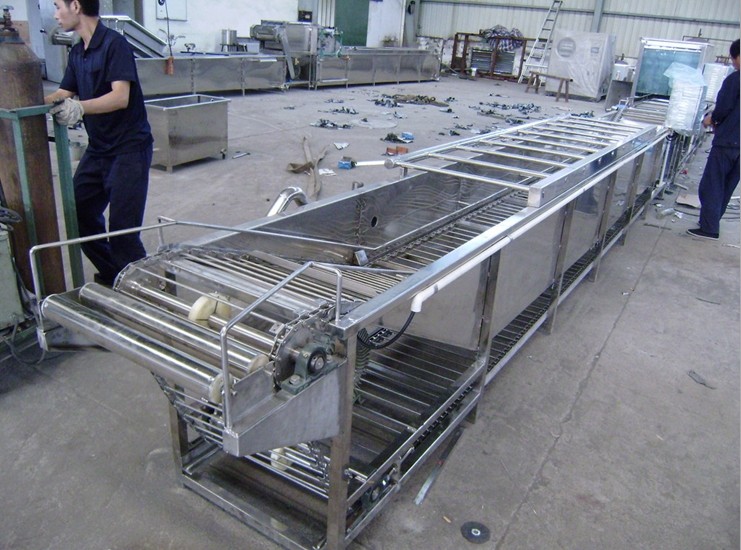 供應(yīng)清洗蒸煮流水線