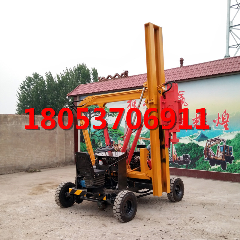 護欄打樁機圖片/護欄打樁機樣板圖 (2)