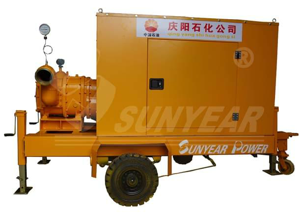 防爆型應(yīng)急搶險(xiǎn)排污泵掛車