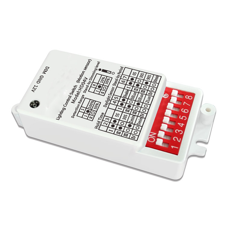 微波感應(yīng)器HD04V微波感應(yīng)開(kāi)關(guān)圖片