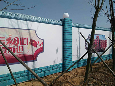 青島亮化圍擋安裝制作