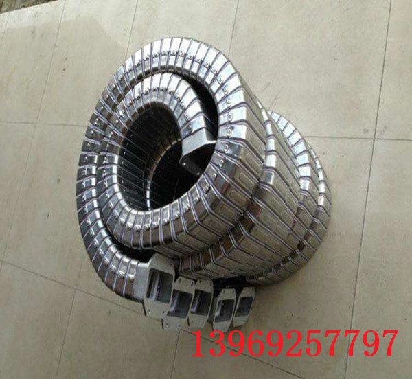 機(jī)床鋼制金屬拖鏈圖片/機(jī)床鋼制金屬拖鏈樣板圖 (4)