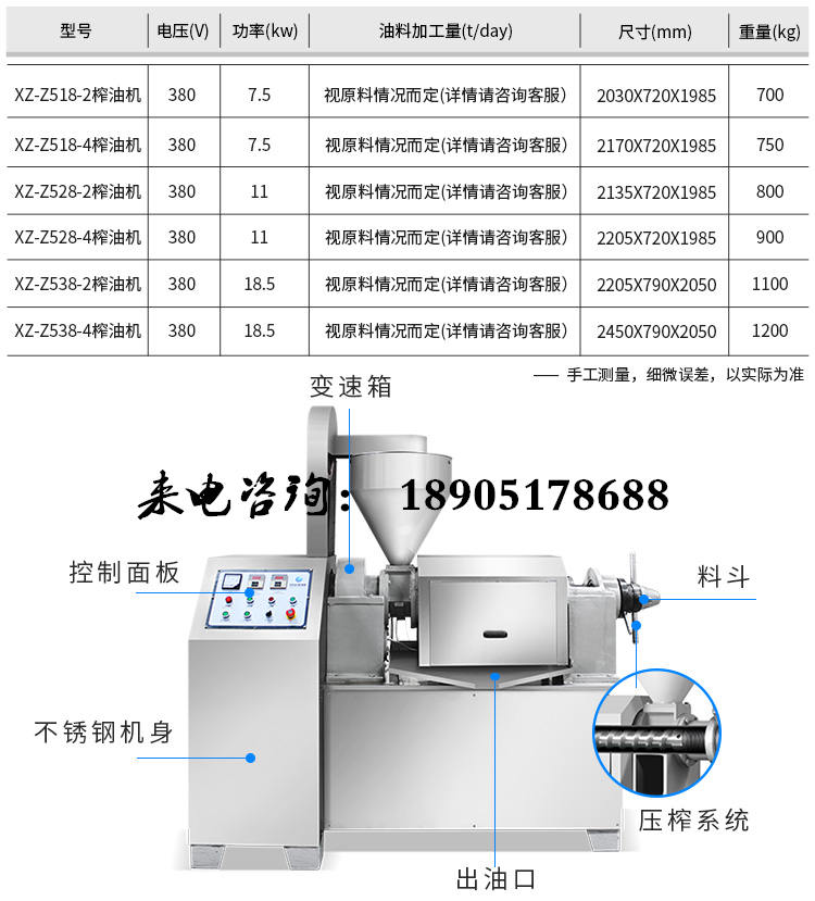 菜籽榨油機(jī)圖片/菜籽榨油機(jī)樣板圖 (2)