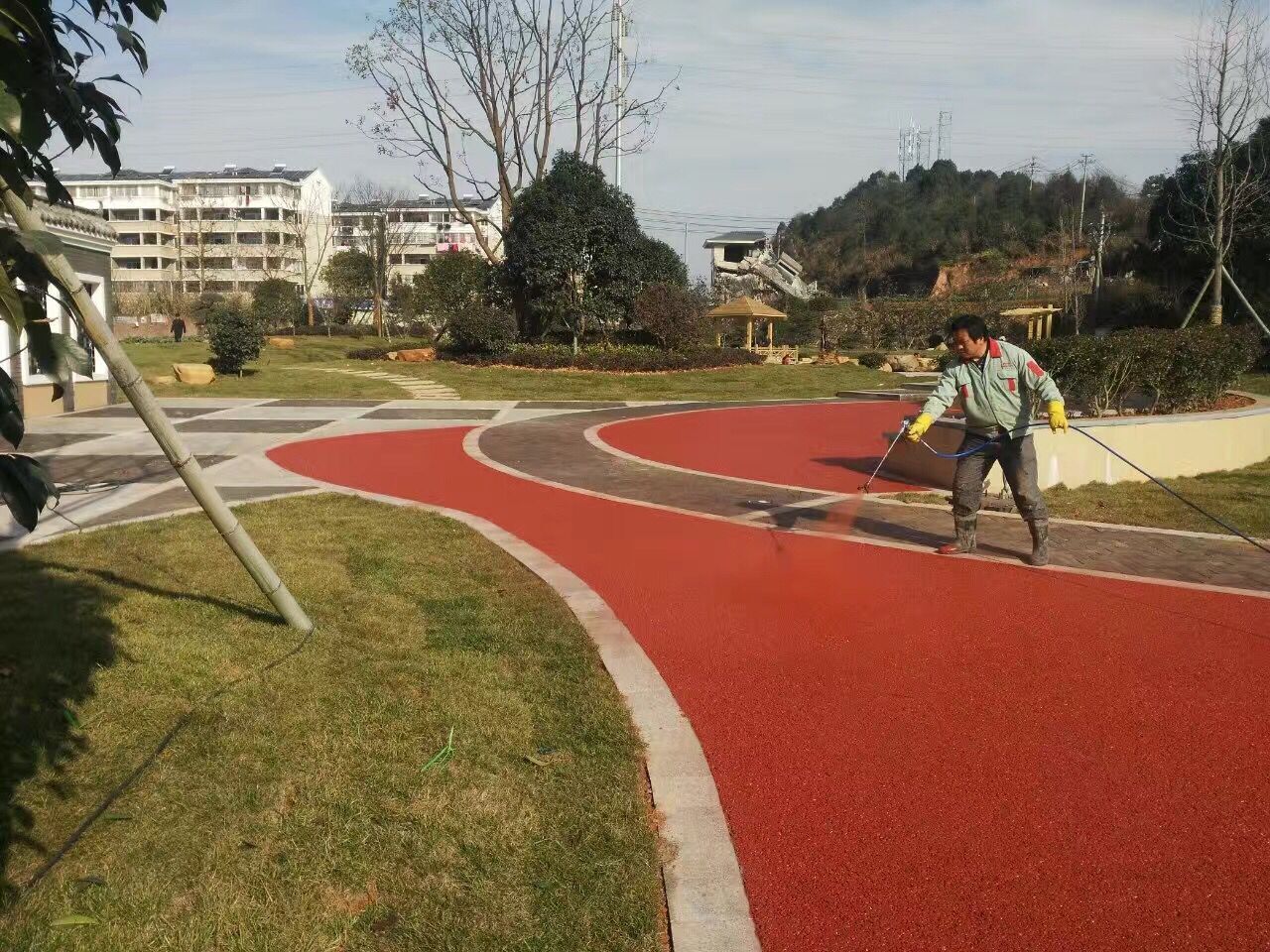 供应山西原平透水地坪工程@原平透水地坪供应商@山西原平透水地坪价格 山西原平透水地坪图片