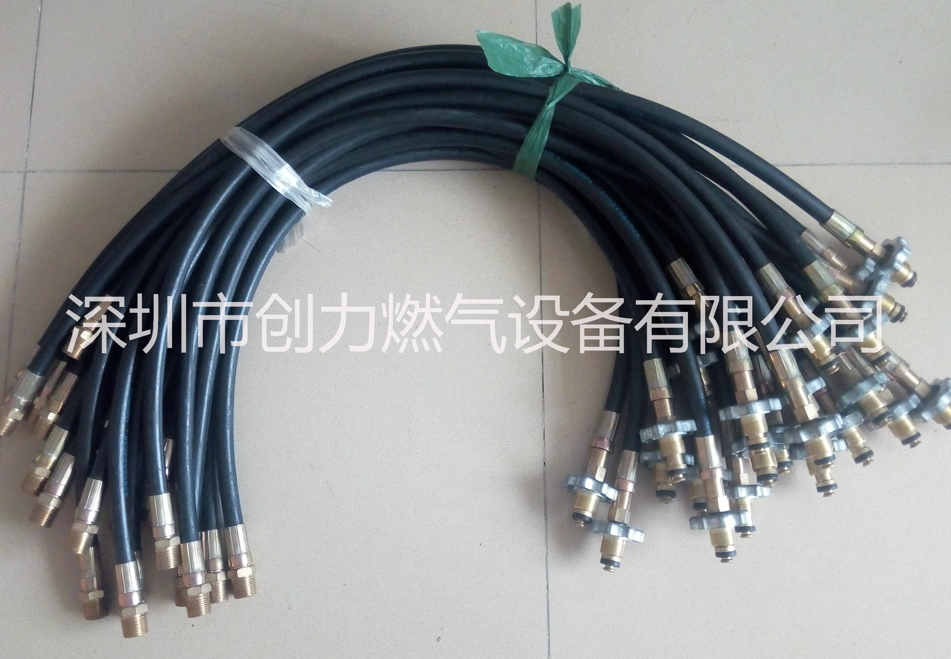 供應(yīng)國產(chǎn)L=1M高壓膠管，L=1M帶止回高壓軟管，煤氣高壓膠管，防爆高壓膠管