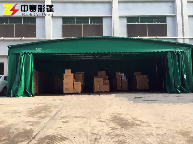 推拉雨棚倉儲帳篷活動雨篷伸縮帳蓬圖片/推拉雨棚倉儲帳篷活動雨篷伸縮帳蓬樣板圖 (3)