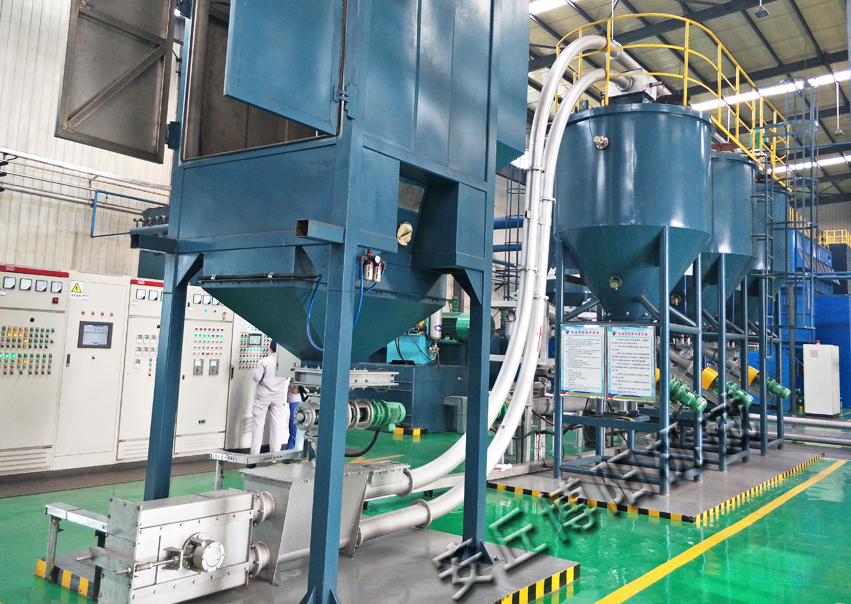 白炭黑噸袋拆包機(jī) 噸包卸料機(jī)無(wú)塵圖片