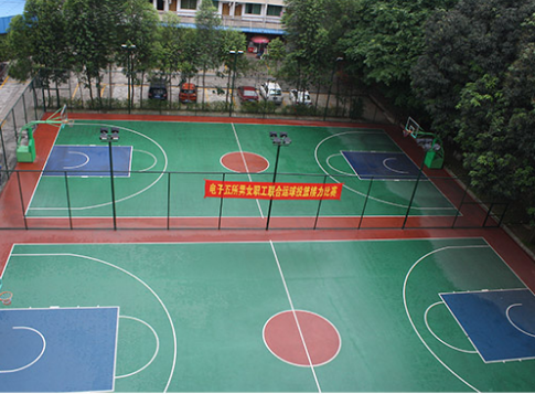 籃球場(chǎng)圖片/籃球場(chǎng)樣板圖 (2)