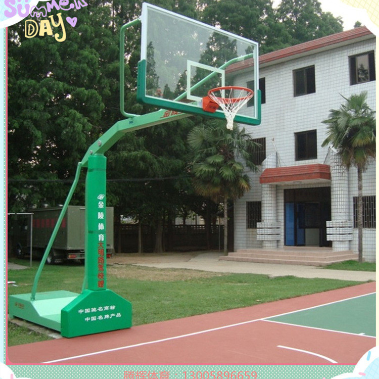 埋地籃球架圖片/埋地籃球架樣板圖 (1)