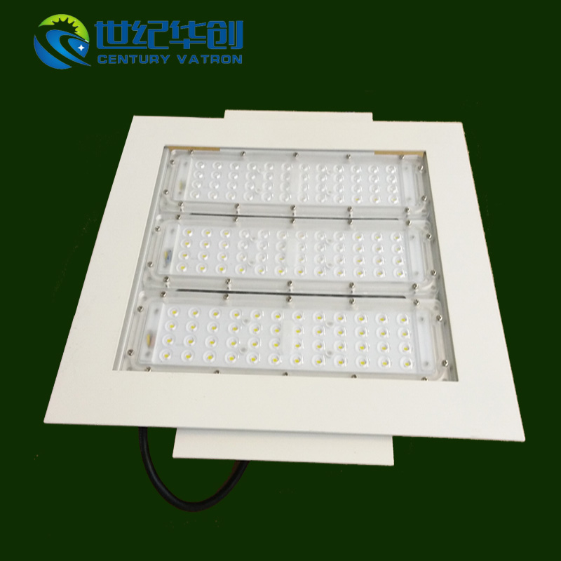 100W嵌入式LED油站燈天棚燈圖片