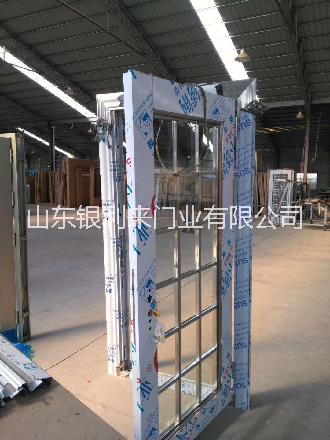 不銹鋼樓宇單元門圖片