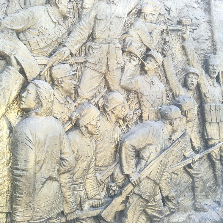 廠家直銷人物浮雕校園雕塑圖片