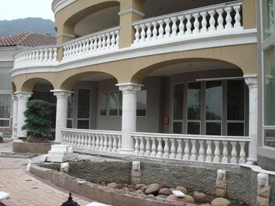 漢白玉欄桿圖片/漢白玉欄桿樣板圖 (1)