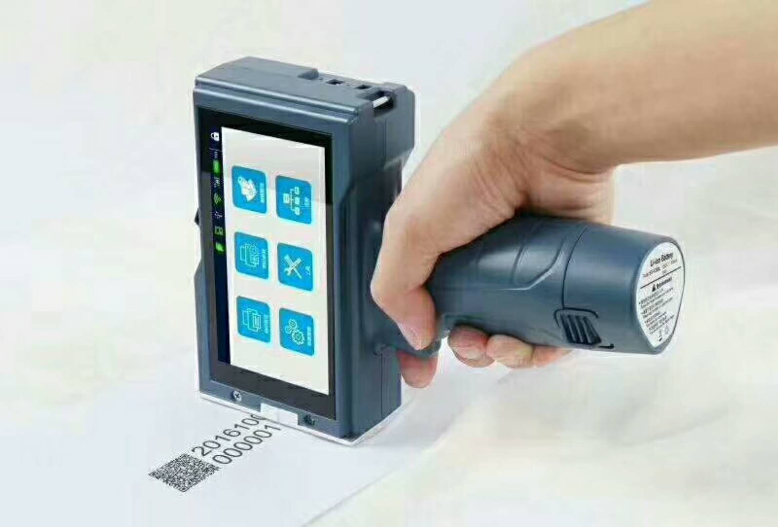 西安噴碼機廠家小型手動打碼機日期噴碼機手持噴墨機