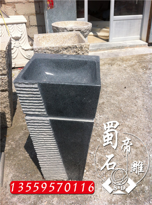 廠家直銷供應(yīng)石雕洗手盆雕刻圖片