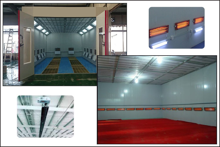 紅外汽車烤漆房圖片/紅外汽車烤漆房樣板圖 (4)