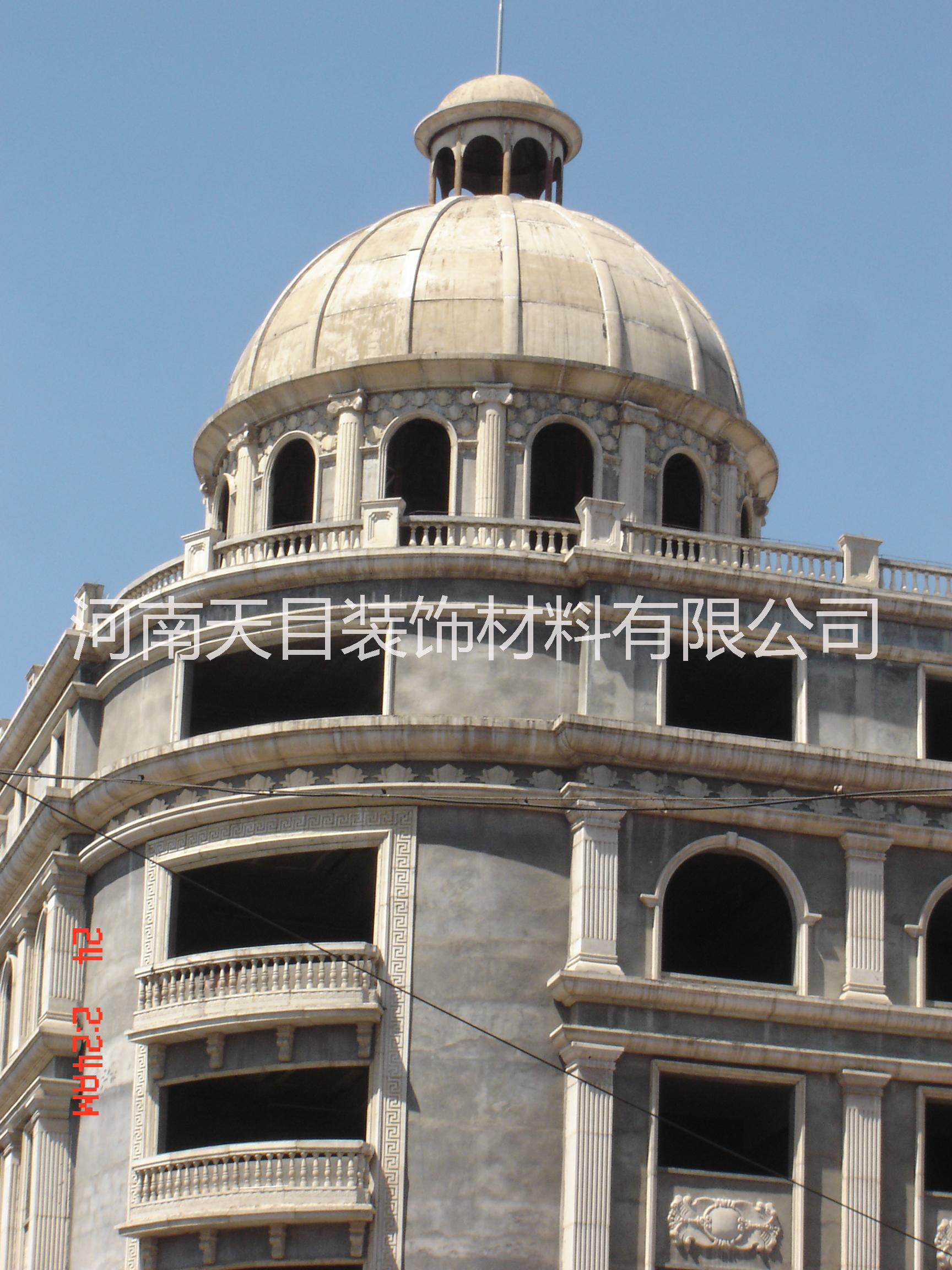 供應(yīng)玻璃鋼穹頂、GRC穹頂、歐式穹頂 玻璃鋼穹頂