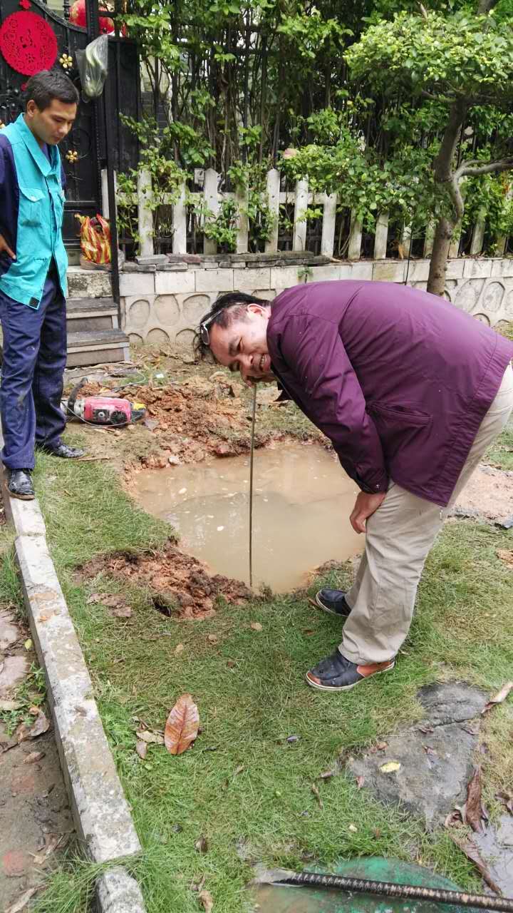 珠海金湾区地下消防管漏水检测_珠海金湾区工厂地下水管漏水怎么查_珠海小区漏水检测图片