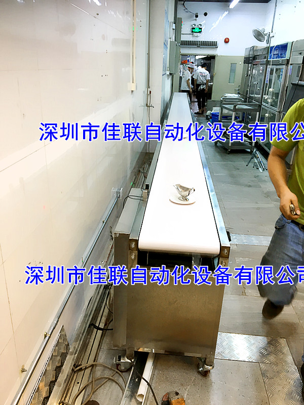304不銹鋼P(yáng)U食品輸送機(jī)流水線圖片/304不銹鋼P(yáng)U食品輸送機(jī)流水線樣板圖 (4)