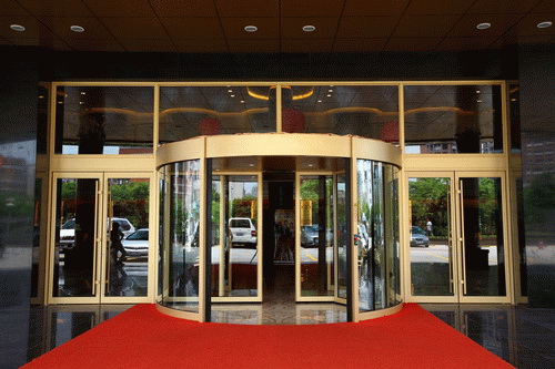 自動旋轉(zhuǎn)門圖片/自動旋轉(zhuǎn)門樣板圖 (4)