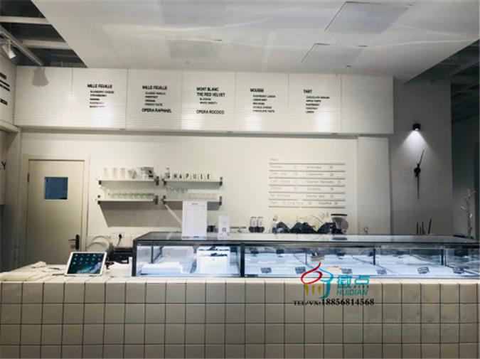 直角蛋糕展示柜圖片