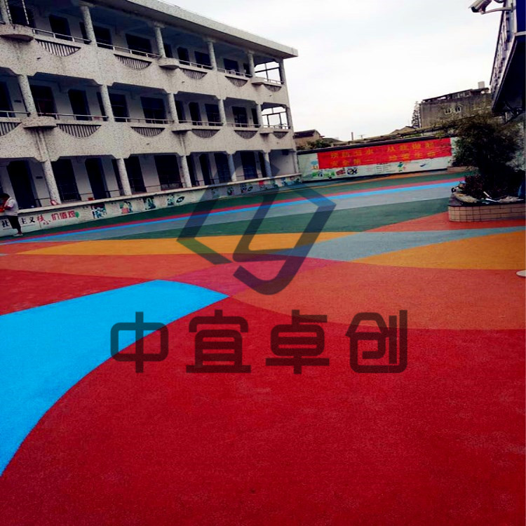 彩色透水地坪圖片/彩色透水地坪樣板圖 (2)